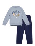 I Dy Mm Jog Sport Sweatsuits Blue Adidas Sportswear