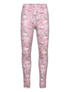 Leggings Aop Bottoms Leggings Pink Minymo