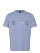 Tee Tl Logo Sport Men Sports Clothes Sport Tops Sport T-Skjorte Blue B...