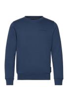 Bowman Logo Sweater Tops Sweatshirts & Hoodies Sweatshirts Navy Sail R...