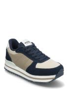 Ronja Plateau Low-top Sneakers Navy WODEN