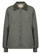 Sc-Fenya Quiltet Jakke Khaki Green Soyaconcept
