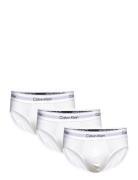 Hip Brief 3Pk Underbukser Y-front Briefs White Calvin Klein