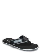 Patch Hilfiger Beach Sandal Klipklapper Sandaler Black Tommy Hilfiger