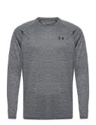 Ua Tech 2.0 Ls Tops T-Langærmet Skjorte Grey Under Armour