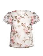 237 Katrina Top Designers Blouses Short-sleeved Pink Ida Sjöstedt