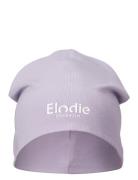 Logo Beanie - Lavender Love Accessories Headwear Hats Beanie Purple El...