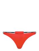 Dipped String Thong G-streng Undertøj Red Calvin Klein