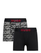 Set Of 2 Boxer Shorts Night & Underwear Underwear Underpants Black Hug...