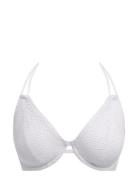 Nomad Nights Swimwear Bikinis Bikini Tops Wired Bikinitops White Freya