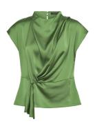 Acaciabbtinja Blouse Tops Blouses Sleeveless Green Bruuns Bazaar