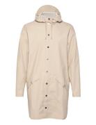 Long Jacket W3 Outerwear Rainwear Rain Coats Cream Rains