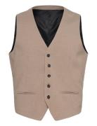 Men's Waistcoat For Suit Habitvest Beige Lindbergh