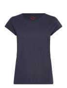 Fine Jersey Teasy Tee Fav Tops T-shirts & Tops Short-sleeved Navy Mads...
