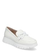 Aura Shoes Flat Loafers White Wonders