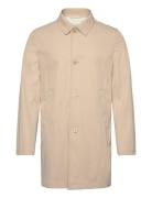 Bs Novello Regular Fit Jacket Tynd Frakke Beige Bruun & Stengade