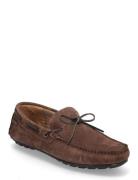 Barbour Courage Shoe Loafers Flade Sko Brown Barbour