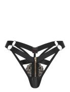 Clementine Hl String Tr G-streng Undertøj Black Hunkemöller