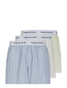 Jacvesterbro Woven Boxers 3 Pack Underwear Boxer Shorts Blue Jack & J ...