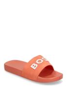 Aqua Slides Shoes Summer Shoes Pool Sliders Orange BOSS