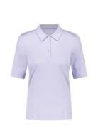 T-Shirt 3/4 Sleeve Tops T-shirts & Tops Polos Purple Gerry Weber