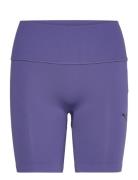 Shapeluxe Seamless Hw 6" Short Tight Sport Shorts Cycling Shorts Purpl...