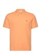 Reg Shield Ss Pique Polo Tops Polos Short-sleeved Orange GANT