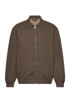 Zip Through Overshirt Tynd Jakke Brown Lindbergh