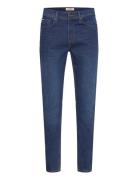 Tapered Fit Superflex Jeans Bottoms Jeans Tapered Navy Lindbergh