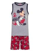 Pyjama Pyjamassæt Grey Mickey Mouse