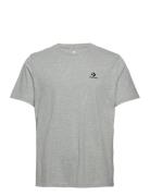 Star Chev Emb Tee Trail Mixed Sport T-Kortærmet Skjorte Grey Converse