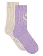 Norman Socks & Tights Socks Purple Molo