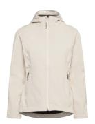 Rain Jackets Outerwear Jackets Light-summer Jacket Cream Ilse Jacobsen