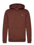 M Oakport Hoodie Designers Sweatshirts & Hoodies Hoodies Brown Dickies