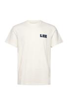 Ww Graphic Tee Tops T-Kortærmet Skjorte White Lee Jeans