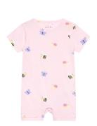 Nbfvandora Sunsuit Box Bodysuits Short-sleeved Pink Name It