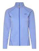 Kari F/Z Fleece Sport Sweatshirts & Hoodies Fleeces & Midlayers Blue K...