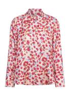 Felicity Silk Shirt Designers Shirts Long-sleeved Pink Malina