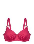 Mali Bikini Top Swimwear Bikinis Bikini Tops Wired Bikinitops Pink Dor...