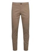 Aop Superflex Chino Pants Bottoms Trousers Chinos Beige Lindbergh