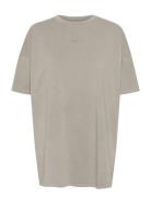 Jiogz Over Tee Tops T-shirts & Tops Short-sleeved Beige Gestuz