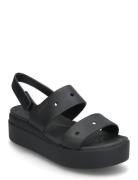 Brooklyn 4U Shoes Summer Shoes Platform Sandals Black Crocs