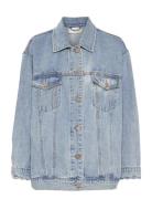 Crgigi Oz Denim Jacket Jakke Denimjakke Blue Cream