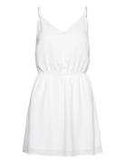 Tjw Essential Strap Dress Ext Kort Kjole White Tommy Jeans