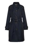 Barbour Maia Sproof Trenchcoat Frakke Navy Barbour