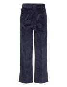 Ivy-Augusta French Cord Pant Bottoms Trousers Straight Leg Navy IVY Co...