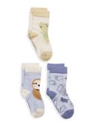 Knitted Socks 3 Pair Socks & Tights Socks Blue United Colors Of Benett...