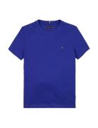 Essential Cotton Reg Fit Tee Ss Tops T-Kortærmet Skjorte Blue Tommy Hi...