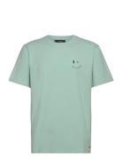 Patrick Organic Tee Tops T-Kortærmet Skjorte Green Clean Cut Copenhage...