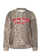 Cuchira Charlie Sweatshirt Tops Sweatshirts & Hoodies Sweatshirts Beig...